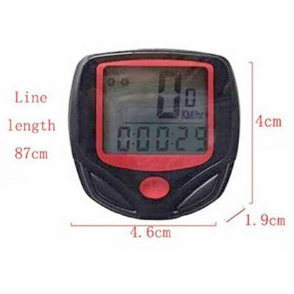 Cycle Computer with Trip Distance and Timer Durable Cycle Computer with Trip Distance and Timer Durable